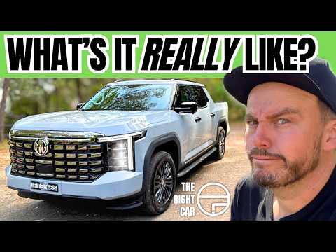 FINALLY! MG U9 ute real world review - on road test - Australia