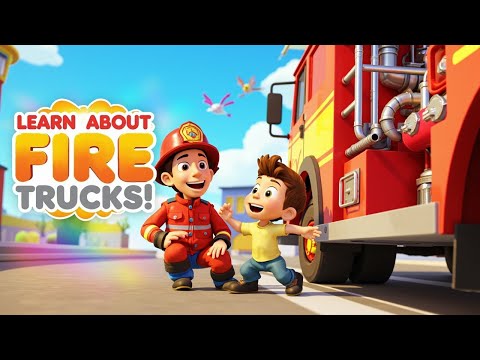 🚒👦Timmy’s Big Fire Truck Adventure🚒//Kids fire safety👦