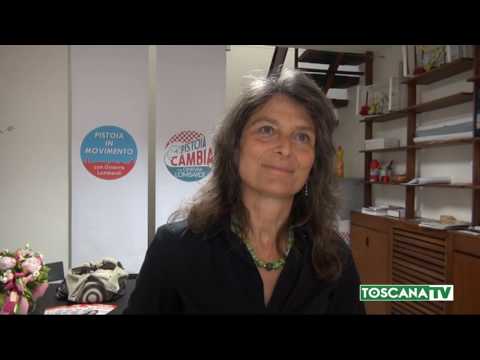 2017-05-29 PISTOIA - GINEVRA LOMBARDI CANDIDATA A SINDACO