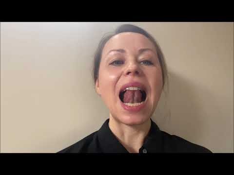 Burnytės mankštelė garsui [Š]