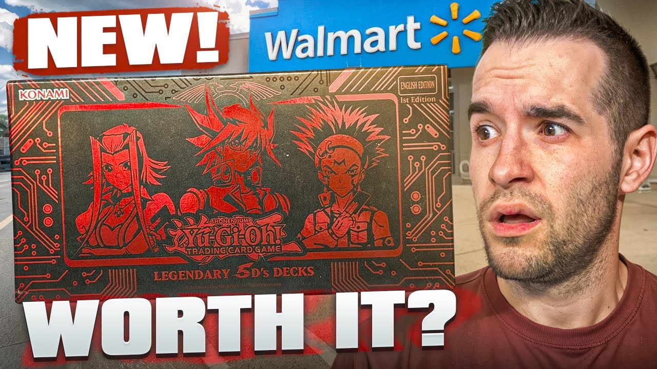 Opening Konami's NEW Legendary 5D's Decks From WALMART!