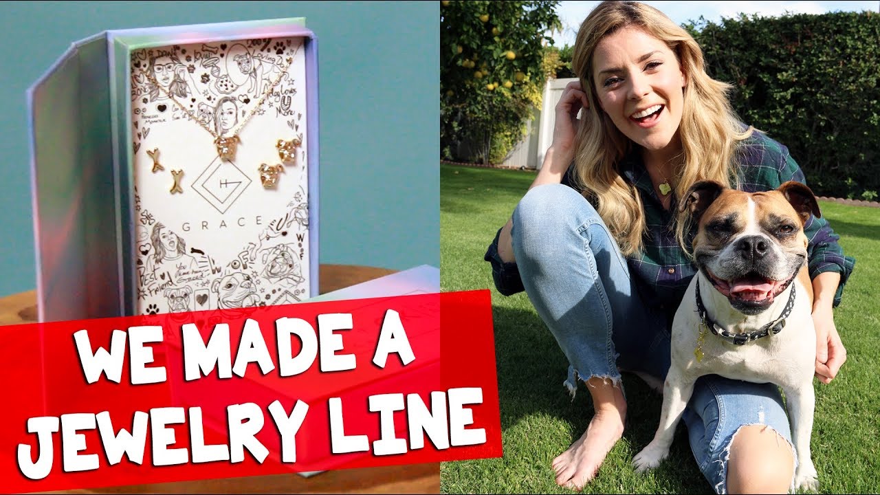 WE MADE A JEWELRY LINE // Grace Helbig