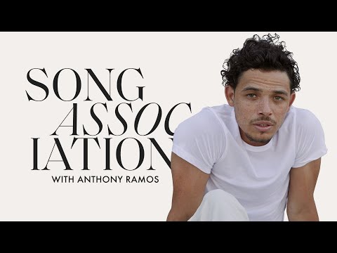 Anthony Ramos Sings Ne-Yo, Daniel Caesar & “Échale” in a Game of Song Association | ELLE