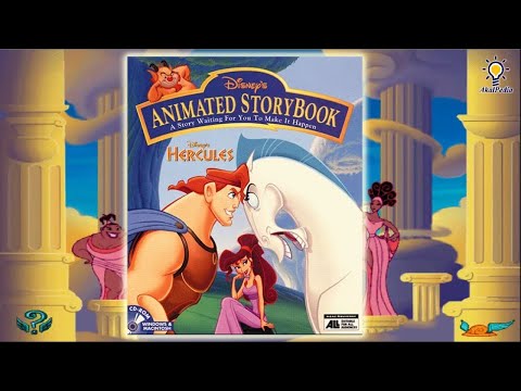 Disney's Animated Storybook: Hercules 1997 - English Longplay - No Commentary #learning #disneygames