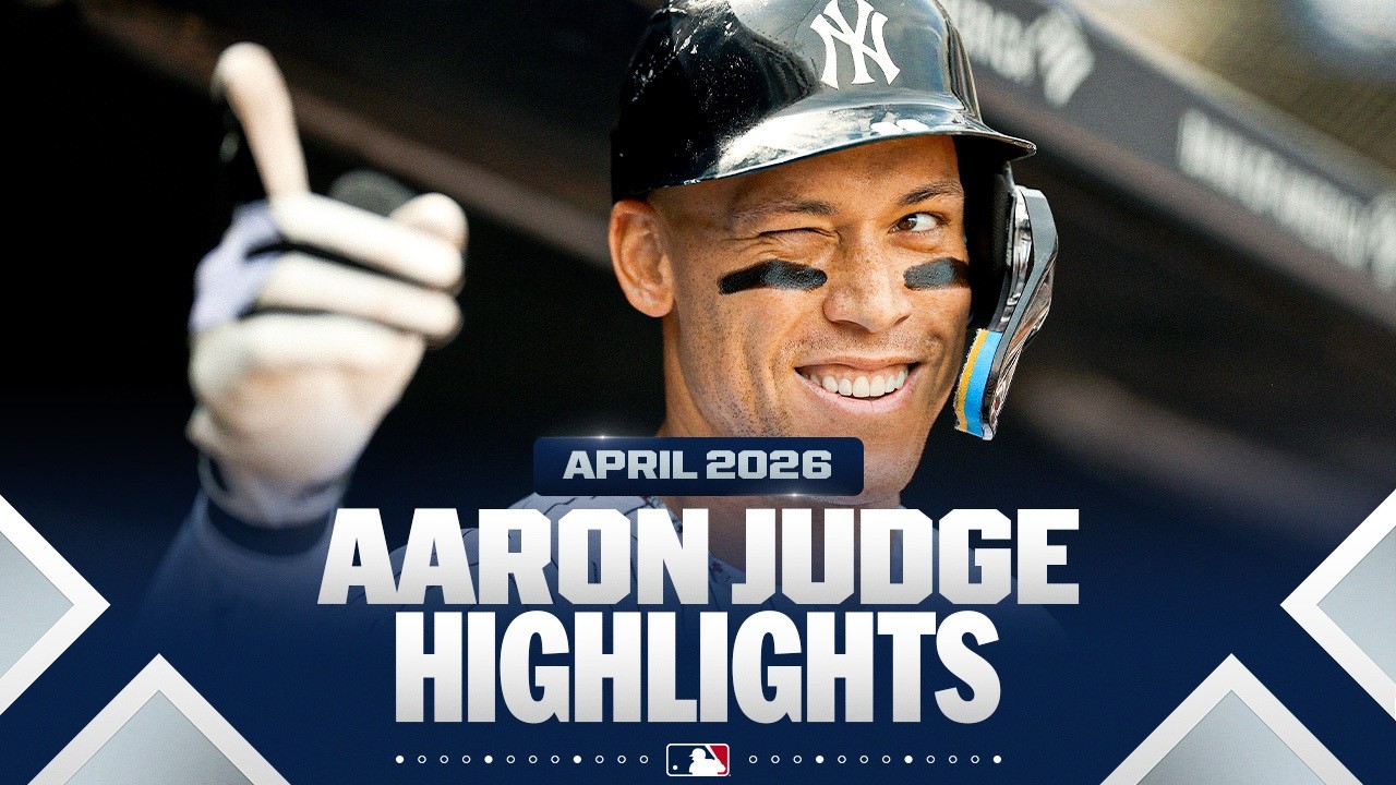 Aaron Judge is tied for the MLB lead with 12 homers to open 2026! 🧑‍⚖️ March/April MLB Highlights