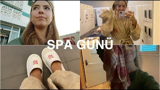 SPA GÜNÜ KENDİMİ ŞIMARTTIM!| kese köpük, sauna, yağ masajı, ayak masaj