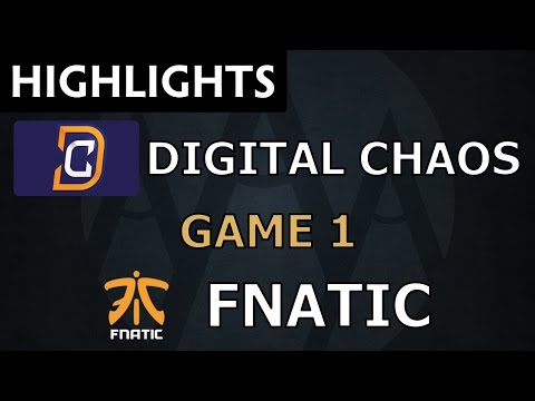 Digital Chaos vs Fnatic [Game 1] The Summit 5 - Dota Highlights
