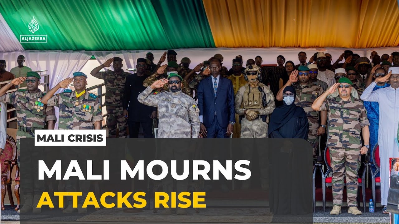 Mali buries defence minister after national mourning as attacks intensify