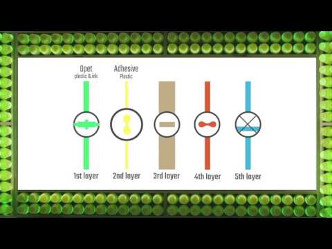 Rotogravure polyester laminated pouches