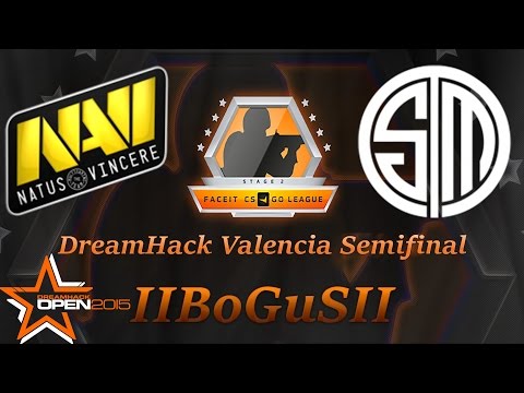 NaVi vs TSM [Dust2] - Map 3 - FACEIT League 2015 Stage 2 Finals at DreamHack Semifinal - CSGO