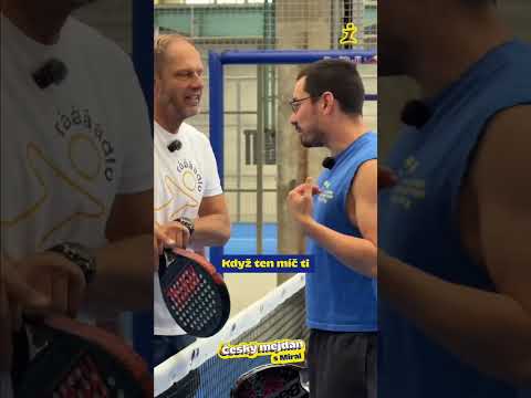 Mirai v roli učitele padelu 🎾😎