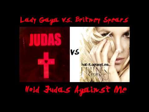 Lady Gaga vs. Britney Spears - Hold Judas Against Me (Stelmix 4' Mashup Remix Edit 1)[With Lyrics]