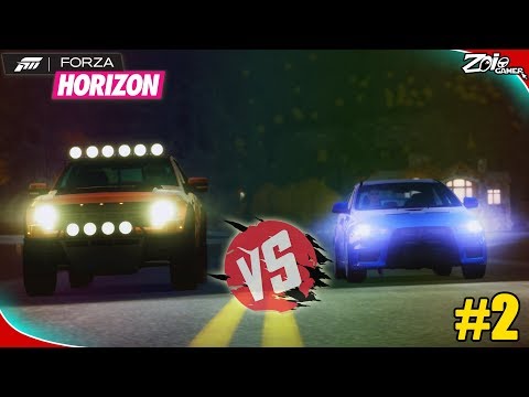 My First Street Racing Rival - LANCER EVO VS FORD F-150 RAPTOR - Forza Horizon 1