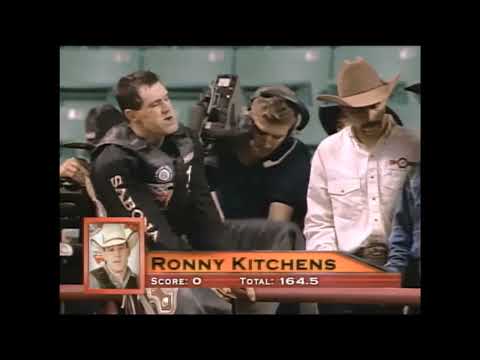Panhandle Slim bucks Ronny Kitchens - 99 PBR Greensboro
