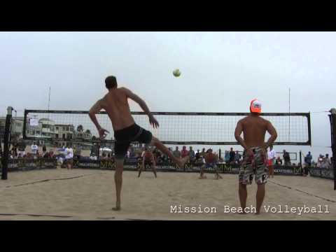 2013 AVP Manhattan Beach Open Olson and Ratledge vs. Doherty and Rogers Games 1,2,3 (Partial Match)