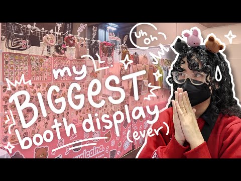💸 BIGGER Booth = MORE Sales?? (My BIGGEST Vendor Display EVER) $$$ | SJMade Holiday Fair 2025 ❄️
