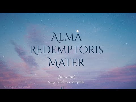 Alma Redemptoris Mater (simple tone)
