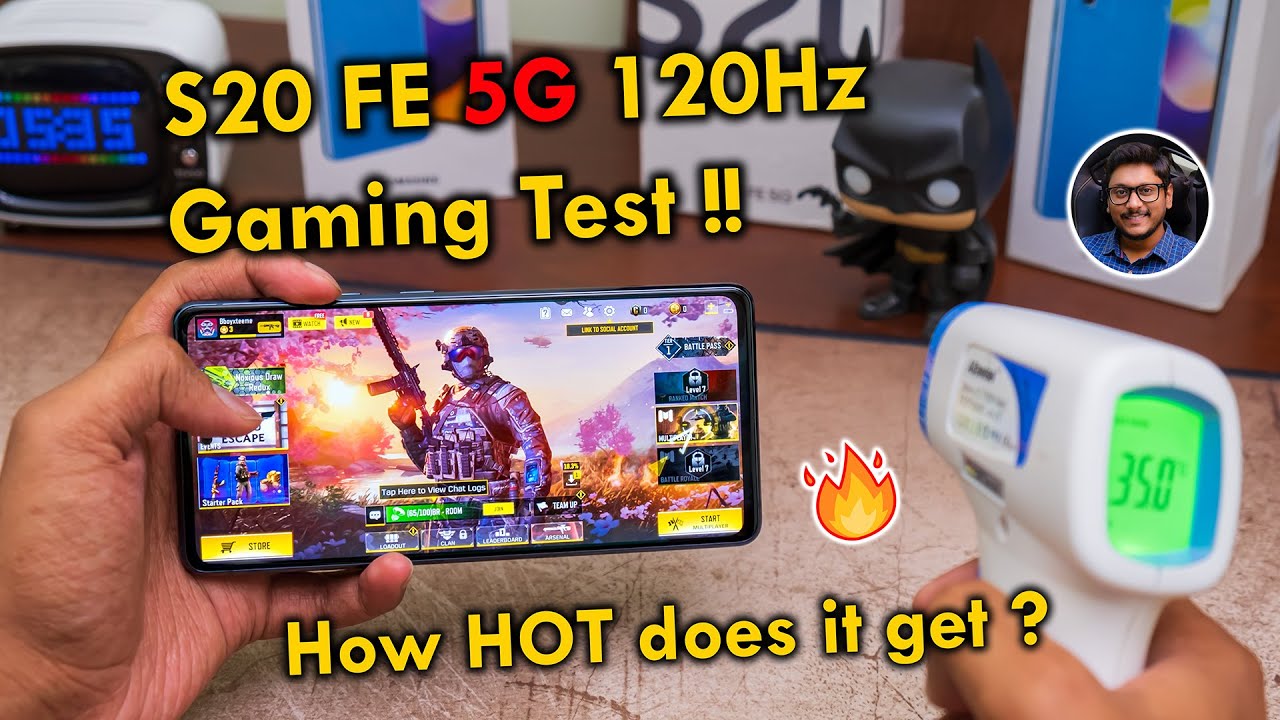Gaming at 120Hz on Galaxy S20 FE 5G... How HOT does it get? 🔥