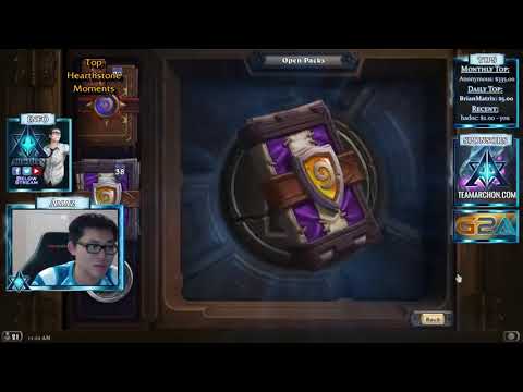 Best of OLD Hearthstone   Funny and Lucky Plays Ft  Amaz, Forsen, Thijs, Kripp