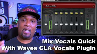 Video thumbnail for How to Mix Vocals Quickly | With Waves CLA Vocals Plugin | Waves Plugins by Music Tech Training Centre