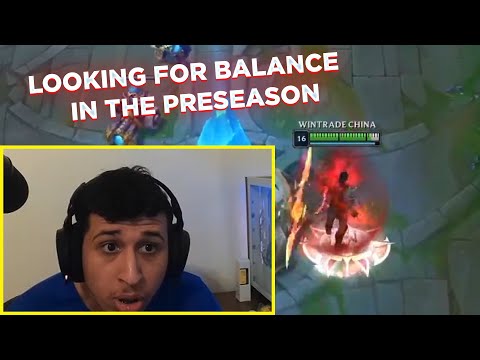 LOOKING FOR BALANCE IN THE PRESEASON....LoL Daily 75