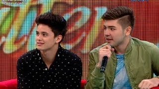 Startalk: DOUBLE THE HOTNESS, double the kilig! LIVE: James Reid and Andre Paras