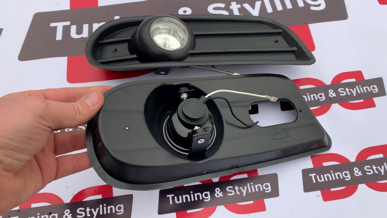 Volkswagen T4 Caravelle/Multivan 1990-2003 рр. Протитуманки (з LED лампою) Video 1