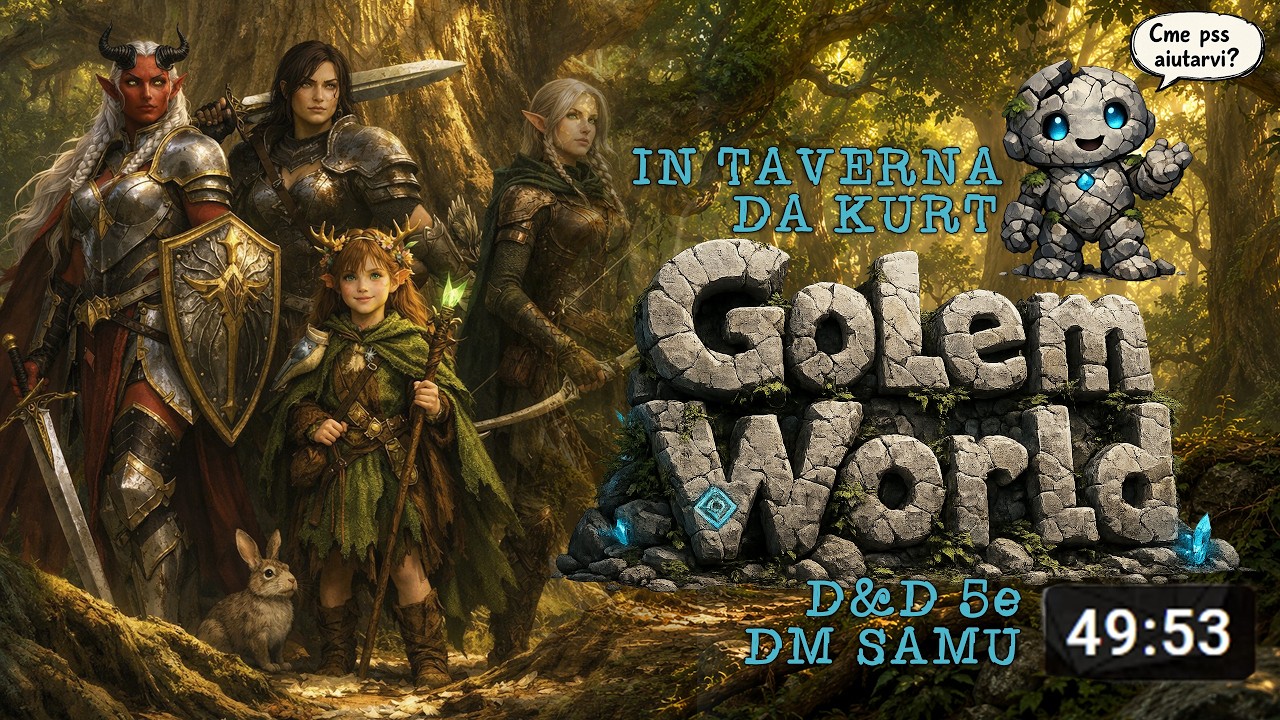 D&D 5 | (r)Estate in Taverna - Golem World