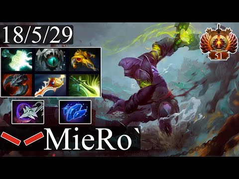 HR.MieRo` - Faceless Void | Carry Gameplay Dota 2 Patch 7.32d