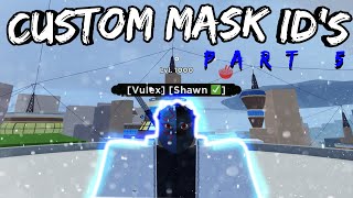 [Code] Shindo/Shinobi Life 2: Custom Mask ID's Pt5!