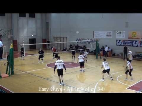 Csi Perugia Finale Provinciale Open Misto 1°-2° Posto Easy Guys - All In Volley 3 - 0