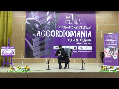 Accordiomania Festival 2023 - Grand Prix winner Todor Mijajlovic