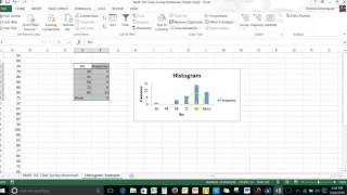 Make a Histogram Using Excel