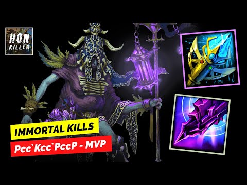 HoN Wretched Hag STAFF OF THE MASTER with SPELLSHARDS - MVP