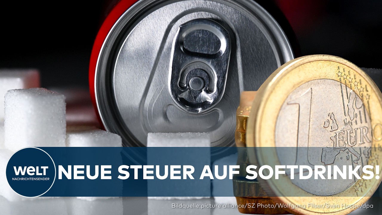 DEUTSCHLAND: Süße Steuer soll Staatskasse stärken! Werden Softdrinks jetzt teurer?