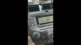 Honda Accord radio issues fix