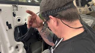 2010 Lincoln navigator driver door window regulator replacement