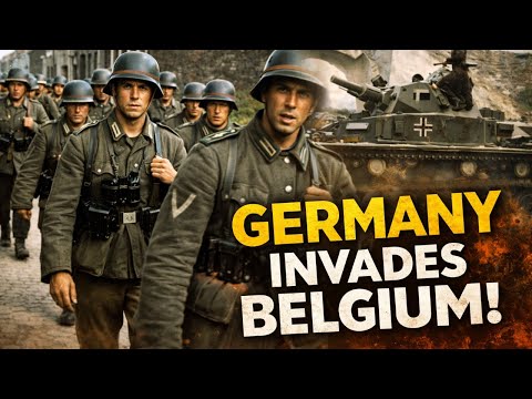 The ENTIRE History of Germany’s Invasion of Belgium — The Move That Pulled Britain Into WWI