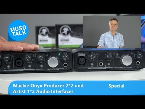 Mackie Onyx Producer & Artist 2 Kanal Audio Interfaces