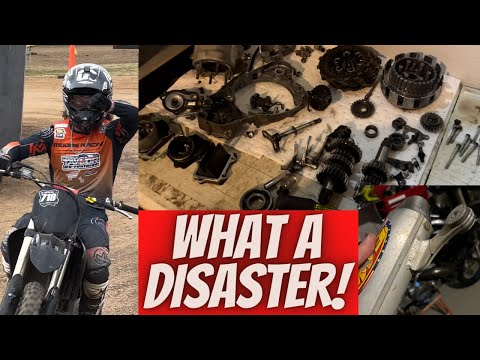 First ride on 2022 yz250 2 smoke! PART 1...