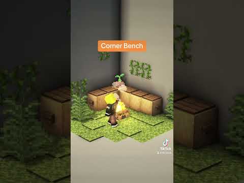 Simple Bench Ideas | Minecraft Building Ideas