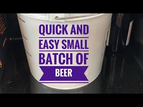 1 Gallon Brew Day - Extract Pale Ale Kit - Beginners guide to extract brewing