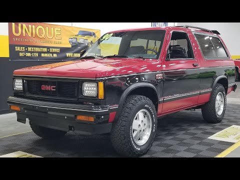 1990 GMC S15 Jimmy 4x4 | For Sale $14,900