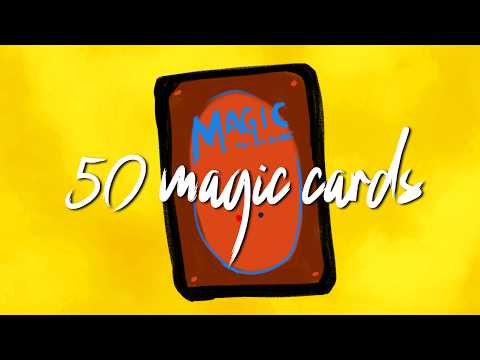 50 Magic Cards about Everything & Nothing