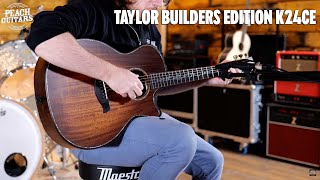 Video thumbnail for No Talking...Just Tones | Taylor Koa Series | Builder's Edition K24ce by Peach Guitars