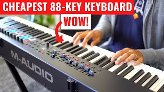 Video thumbnail for I was WAITING for this: M-Audio Hammer 88 Pro Review by Sanjay C