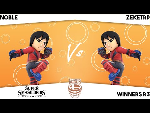 SB6 Singles — Noble (MiiBrawler) vs ZekeTRP (MiiBrawler) —  Winners R3 — Smash Ultimate