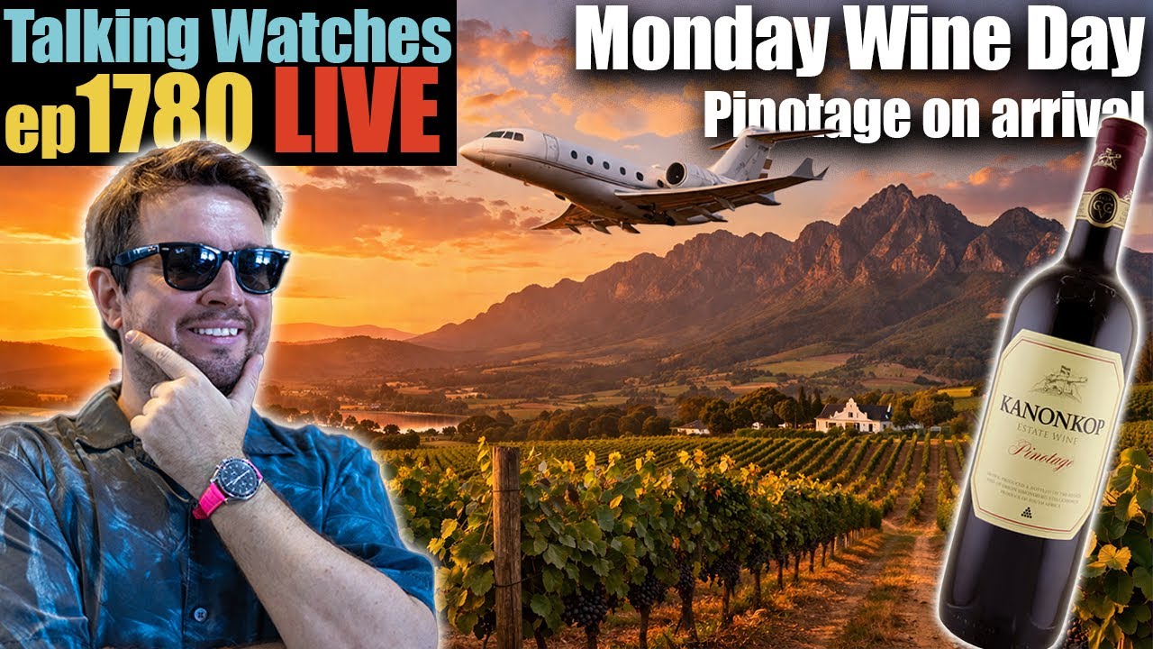 Talking Watches LIVE: W&W 2026 Success Celebration + Thank You + Pinotage Wine! Ep1780