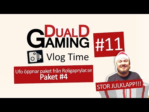 Ufo öppnar paket från Roligaprylar.se - Paket #4 (Vlog Time #11)