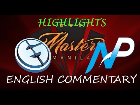ENG- EG vs NP - Semifinal Series - Highlights of Bo3 - Manila Masters - Dota 2
